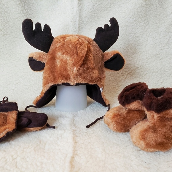 Kids unisex animal winter set - Picture 4 of 8